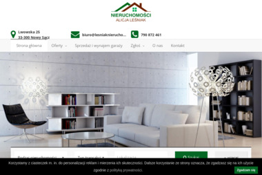 Biuro Nieruchomości Alicja Leśniak - Wynajem Mieszkań Nowy Sącz
