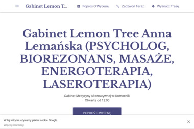 Gabinet Lemon Tree - Pomoc Psychologiczna Czarnków