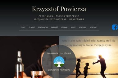 Psycholog - Specjalista Psychoterapii Uzależnień Krzysztof Powierza - Leczenie Odwykowe Wołomin
