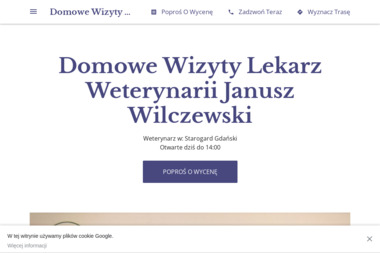 Lekarz Weterynarii Janusz Wilczewski - Usługi Weterynaryjne Starogard Gdański