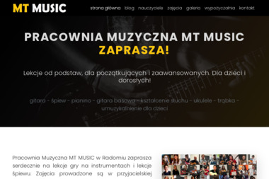 MT MUSIC - Nauka Gry Na Gitarze Radom