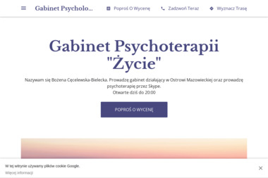 Gabinet Psychoterapii "Życie" - Psychoterapia Ostrów Mazowiecka
