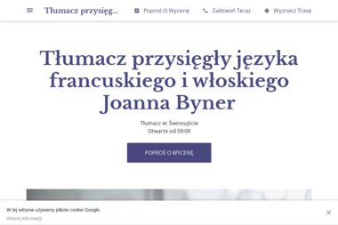 Tłumacz przysięgły  Joanna Byner - Tłumacze Świnoujście