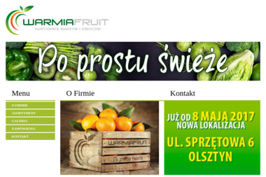 Warmia Fruit - Polskie Warzywa Olsztyn