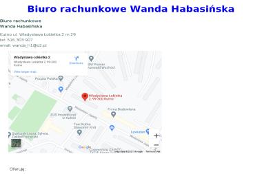 Biuro Rachunkowe Wanda Habasińska - Doradca podatkowy Kutno
