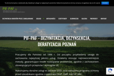 Pif-Paf Dezynfekcja, Dezynsekcja, Deratyzacja - Zwalczanie Pluskiew Poznań