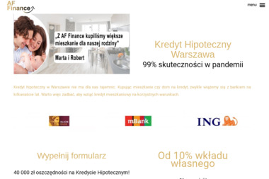 Kredyt hipoteczny Warszawa - Pożyczki bez BIK Warszawa