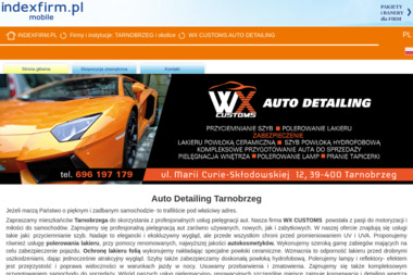 WX CUSTOMS AUTO DETAILING - Przyciemnianie Szyb w Samochodzie Tarnobrzeg