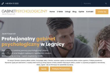 Gabinet psychologiczny Jacek Kasprzyk - Psychoterapia Legnica