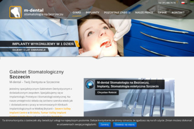 M-Dental - Usługi Stomatologiczne Szczecin