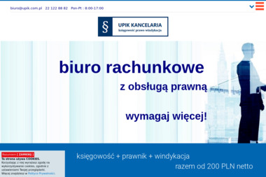 Biuro Rachunkowe UPIK KANCELARIA - Obsługa prawna firm Warszawa