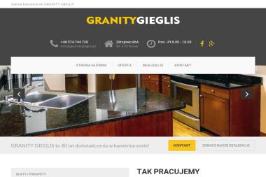 GRANITY GIEGLIS - Nagrobki Nowe