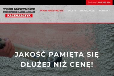 Tynki Maszynowe KACZMARCZYK - Ocieplanie Pianką PUR Opole