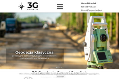 "3G Geodezja Gerard Grześlak" - Świetna Firma Geodezyjna Cieszyn