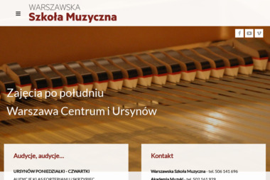 Warszawska Szkoła Muzyczna - Lekcje Gry Na Gitarze Warszawa