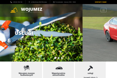 Wojumez - Wynajem Minikoparki Wrocław