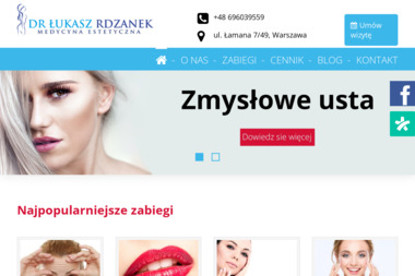 Dr Łukasz Rdzanek - Medycyna Estetyczna Warszawa