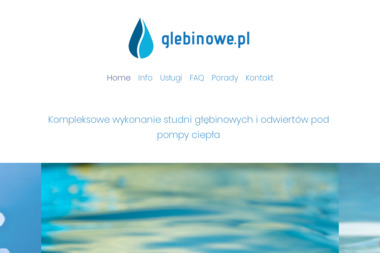 GLEBINOWE.PL - Pierwszorzędne Wiercenie Studni Głębinowej Łódź