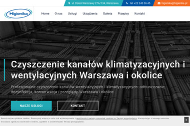 Czyszczenie klimatyzacji i wentylacji Warszawa - Montaż Rekuperacji Warszawa