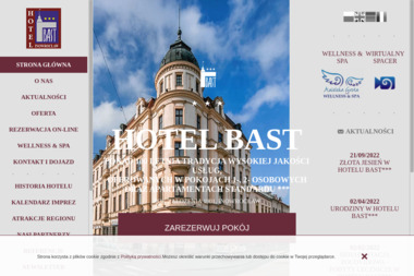 Hotel BAST - Weekend w Spa Inowrocław