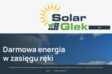 SolarGlek - Odnawialne Źródła Energii - Doskonałe Ogniwa Fotowoltaiczne Grójec