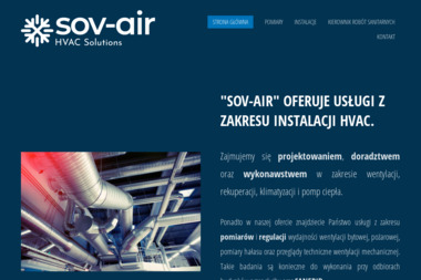 "SOV-AIR" Jagoda Flont-Sowała - Profesjonalne Projekty Instalacji Sanitarnych Łódź