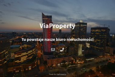 Via Property - Zakup Nieruchomości Warszawa