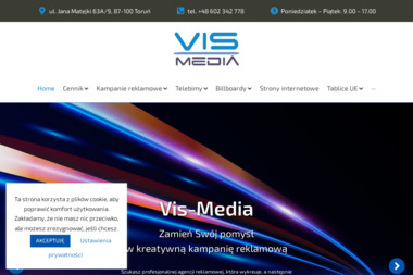 Vis-Media - Projektowanie Reklam Toruń
