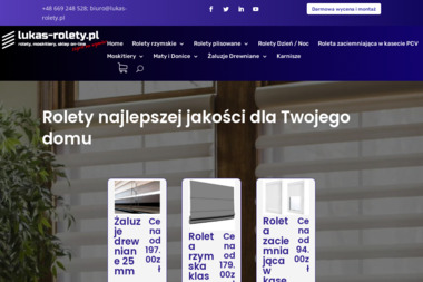 Lukas-rolety - Rolety plisowane Poddębice