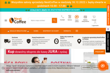NextCoffee - Dzierżawa Ekspresów Do Kawy Gdańsk