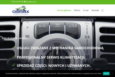 Osmax - Napełnianie Klimatyzacji Puławy