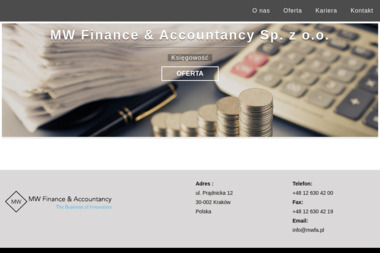 MW Finance &Accountancy sp. zo.o. - Doradca podatkowy Kraków