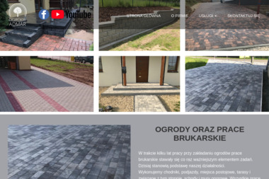 Ogrody Admar s.c. - Układanie kostki brukowej Kłodzko