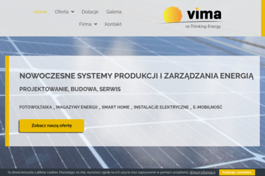 VIMA Energia Sp. z o.o. - Rewelacyjne Biuro Projektowe Instalacji Elektrycznych w Pruszkowie