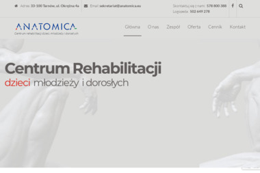 ANATOMICA - Centrum Rehabilitacji - Rehabilitacja Tarnów
