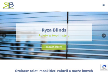PPHU Ryza-Blinds - Żaluzje fasadowe Warszawa
