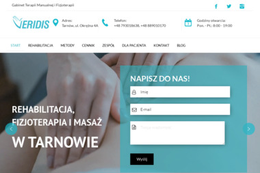 VERIDIS - rehabilitacja - Rehabilitant Tarnów