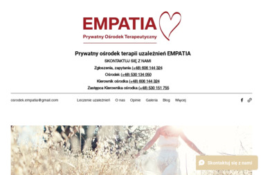 Prywatny ośrodek terapii uzależnień Empatia - Ośrodek Leczenia Uzależnień Brwilno