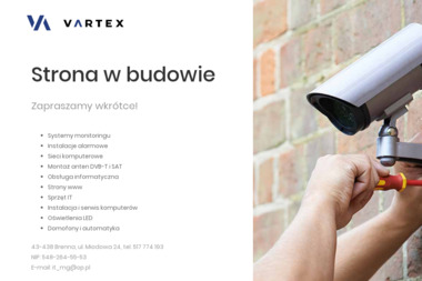 VARTEX IT - Marek Gielata - Monitoring Cieszyn