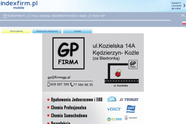 Firma "GP" - Opakowania Cukiernicze Kędzierzyn-Koźle