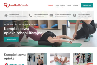 Centrum Rehabilitacji Żywiec InterHealt Canada - Rehabilitacja Kręgosłupa Żywiec