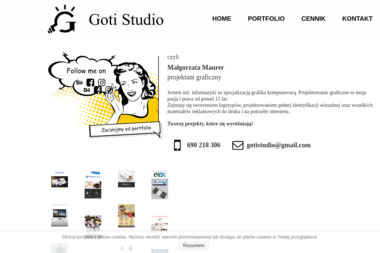 Małgorzata Maurer "Goti Studio" - Logo Dobroń