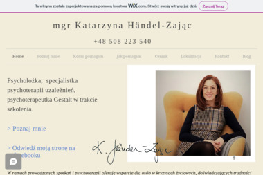 Psychoterapia mgr Katarzyna Händel - Hipnoterapia Tarnowskie Góry