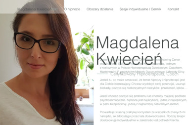 HIPNOTERAPIA Magdalena Kwiecień - Hipnoza Regresyjna Warszawa