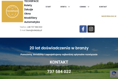 TECHSPACE - Doskonałe Rolety Zewnętrzne w Poznaniu