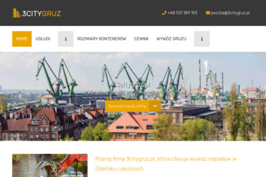 3Citygruz - Kontenery Na Odpady Budowlane Gdańsk