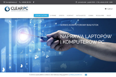 Clear Pc - Usługi Komputerowe Białystok