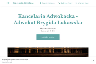 Kancelaria Adwokacka - Adwokat Brygida Łukawska - Kancelaria Adwokacka Hrubieszów