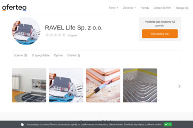 Ravel Instal System RAVEL Life Sp. z o.o. - Perfekcyjne Ogrzewanie Podłogi Nowy Tomyśl
