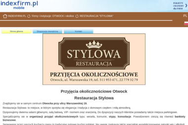 RESTAURACJA "STYLOWA" - Eventy Firmowe Otwock